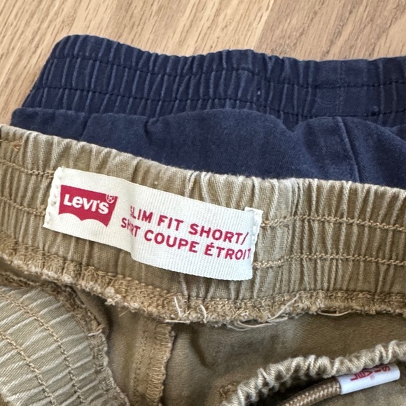 Levi's Kids Black and Tan Shorts Duo - Picture 8 of 8